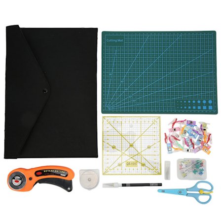 Kangaskatkaisusarja Kangasleikkauspyöreä liesipakkaus Mat-vaihtoterillä ompeluun Tyynynpäälliset