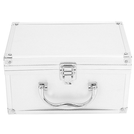230*150*125mm Aluminiumlegering Verktygslåda Bärbar Displayfodral Instrumentlåda