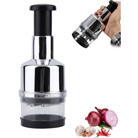 ING Hvitløkspresse Manuell Hvitløkspresse Ergonomisk Håndtak Hvitløkspresse Ingefærpresse Tåler Oppvaskmaskin Rustfritt Stål for Hvitløk Paprika Løk 