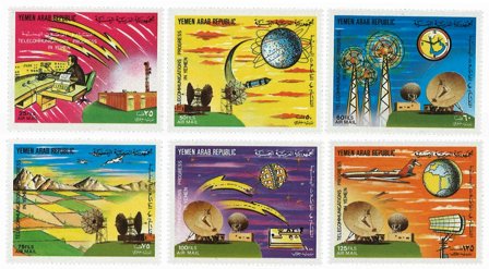 Yemen 1982 - MICHEL 1725-1730 - Postfrisk sæt