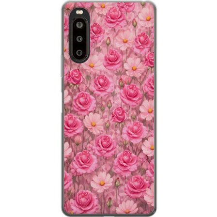 Yhteensopiva Puhelinkuori Sony Xperia 10 II Petal Reverie Blush Rose