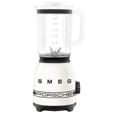 Smeg Porsche Special Edition blender 1,5 liter, carrara white - Kjøp kjøkkenmaskin hos Bakeren og Kokken