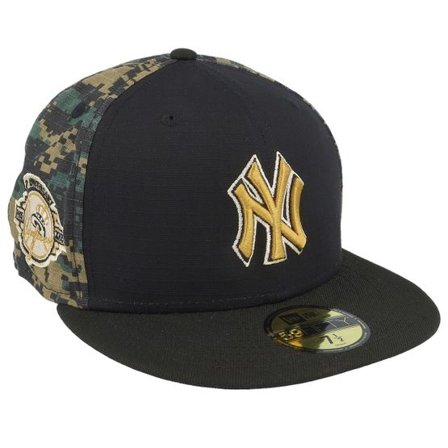 New Era - MLB Svart fitted Keps - New York Yankees Digi Camo Black/Camo Fitted @ Hatstore