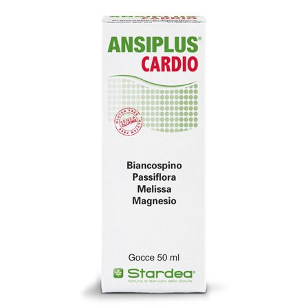 Ansiplus Cardio Gocce 50 ml - Integratore Benessere Cuore