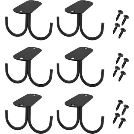 Mocoum Mugghållare under skåp, Rustik Mugghållare Rack Kaffe Kopphållare Mugghållare under hylla Hängande Krokar Rack