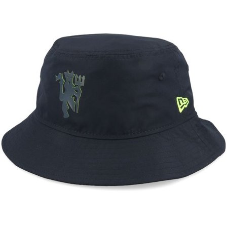 New Era - Blå bucket Hatt - Manchester United Hd Keyline Navy Bucket @ Hatstore