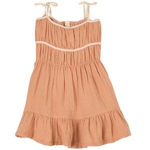 Kids - Liilu Apricot Cream Malin Dress 4 Years - Dresses - 4 years - Orange