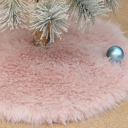 Juletrærrygg | Vintage Pluss Bunndekke, 22 Tommer Rosa