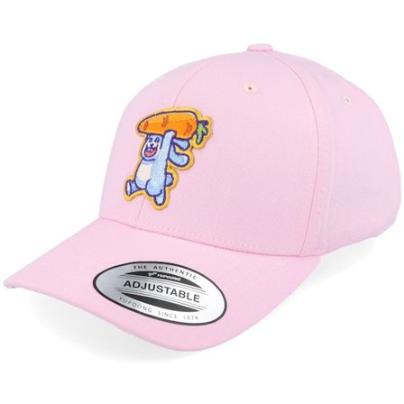 Kiddo Cap - Pink adjustable Czapka Z Daszkiem - Kids Bunny Carrot Pink Adjustable @ Hatstore