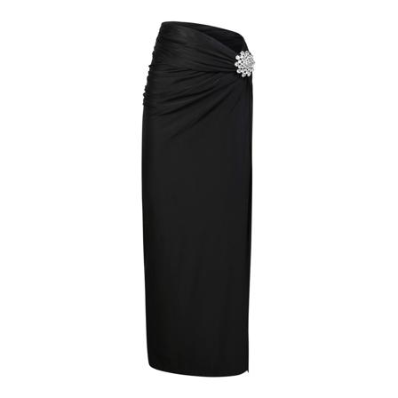 Paco Rabanne, Maxi Dresses Czarny, Kobieta, Rozmiar: S