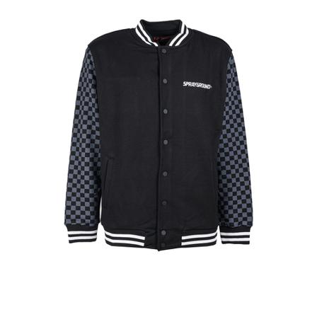 Sprayground Bomber Jas , Grijs , Heren , Maat: XL