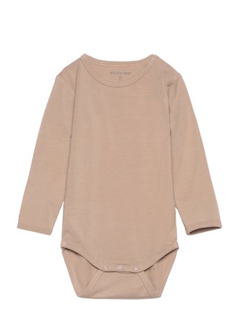 Minymo Body Ls - Beige - 62