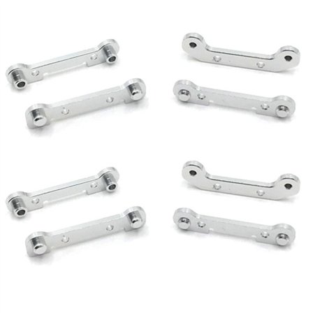 2X Swing Arm ja takavahvistus metalliakselin holkilla 144001 124019 124018 Kauko-ohjattavan auton päivitysosat, D