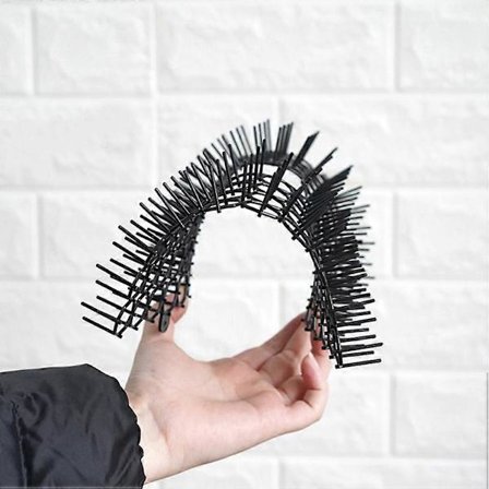 Plastmåtte til kæledyr - Anti-torne måtte til havearbejde - Hunde- og katteafvisende måtte