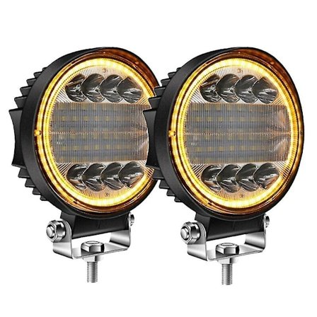 2x 4 tommer 200w Led Arbejdslys Combo Spot Off Road Køre Tågelygte
