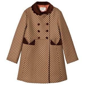 Kids - Gucci Brown Wool Logo Coat 10 years - Coats and jackets - 10 years - Brown