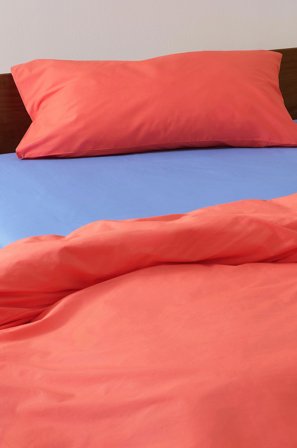 Jotex - Percale Putevar 50x90 Cm - Økologisk Korall - ZACK - Kjøp Putevar hos Jotex