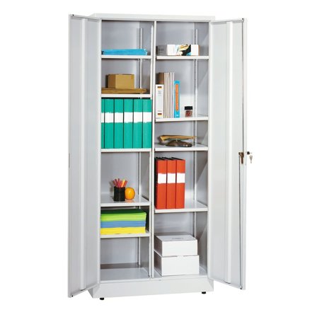 Förvaringsskåp, 1800x800x500 mm, 9 hyllplan