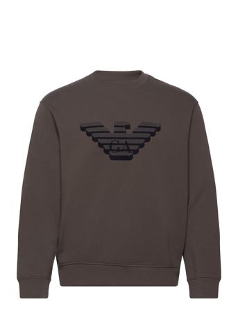 Felpa Sweat-shirt Genser Grønn Emporio Armani*Betinget Tilbud