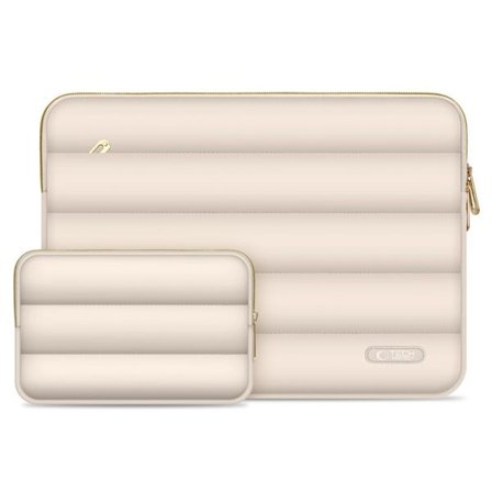 Tech-Protect Puffy 15-16 Väska för bärbar dator - Beige