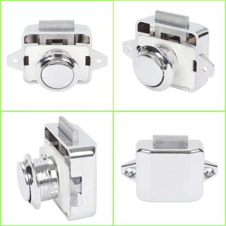 Trykknapp for bobil - Låsebeslag Dørlukker Skapknapp fo