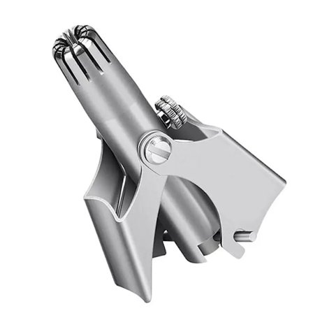 Næsehårstrimmer til mænd Birdie, manuel, batterifri, vandtæt, smertefri med tolv dobbeltsidede blade