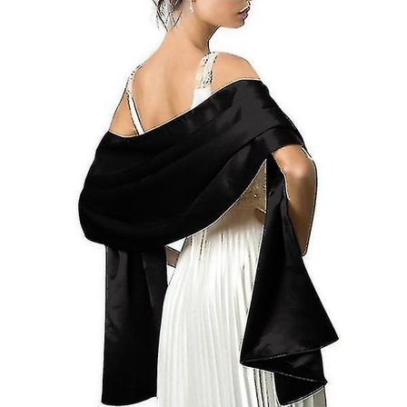 Mykt silkesatengskjerf egnet for kjoler Dametilbehør