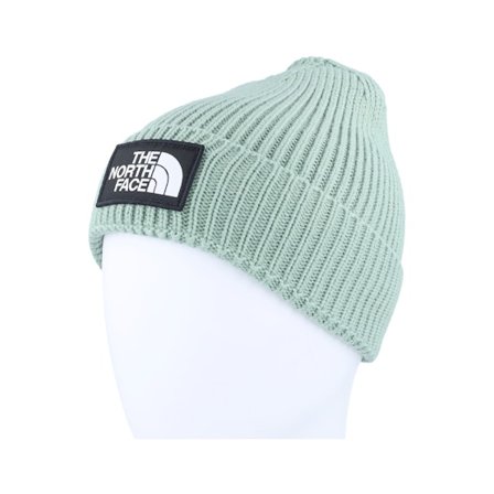 The North Face - Grün Cuff Mütze - Kids Tnf Logo Box Slate Moss Cuff @ Hatstore