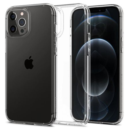 Spigen Ultra Hybrid-etui til iPhone 12 / iPhone 12 Pro - Klar