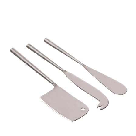 ERNST Ostknivsset, 3-pack Bestick Silver ONESIZE
