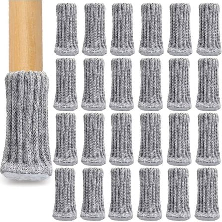 24 kpl Tuolin sukkia, Tuolin sukat, Tuolin jalkojen sukat, Huonekalusukat, Tuolin jalkojen suojukset, Tuolin suojukset