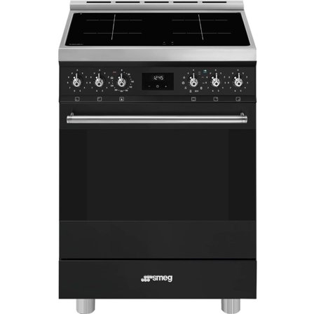 Smeg C6IPMBM2 Classic induktionskomfur 60 cm, mat sort - Mat black | KitchenOne