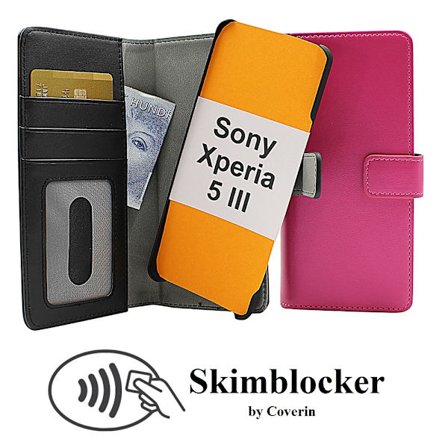 Skimblocker Magnet Fodral Sony Xperia 5 III (XQ-BQ52)