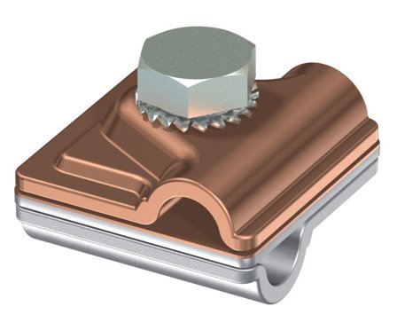 Obo Bettermann 5311535 Overgangsklemme med fjærskive, Jording & lynavledere