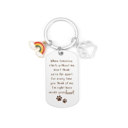 Hunde mindegaver nøglering Pet Sympati gave