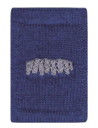Knitted Letter Slash, Blue Home Kids Decor Decoration Accessories-details Blue Smallstuff