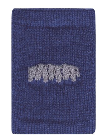 Smallstuff | Knitted Letter Slash, Blue | ONE SIZE 10 cm