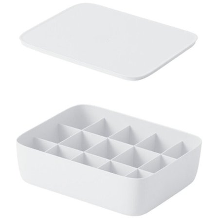 Rutnät Förvaringslåda Strumpor BH Underkläder Organizer Garderob Hemförvaring Kontorsförvaring Plastlådor Organizer C