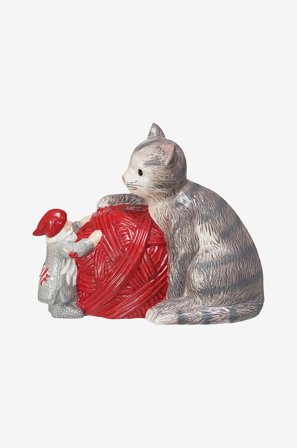 Cult Design - RAGGSOCKS-Katta, 16x10x14cm. - Monivärinen - Joulukoristeet - - Homeroom