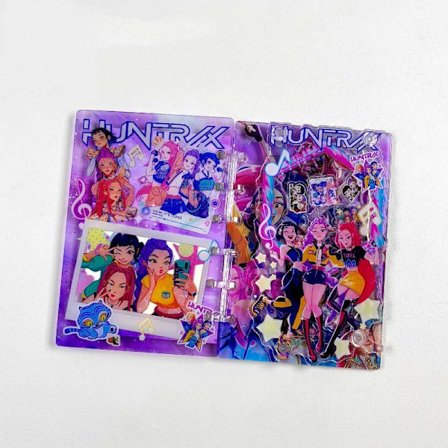 A7 Kpop Demon Hunters Notesbog Rumi Mira Zoey Binder Tegneserie Nej