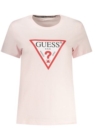 Guess Jeans T-shirt Maniche Corte Donna Rosa