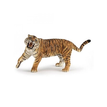 Roaring Tiger Figurine - PAPO - LA VIE SAUVAGE - Brun - Blandat - Inomhus