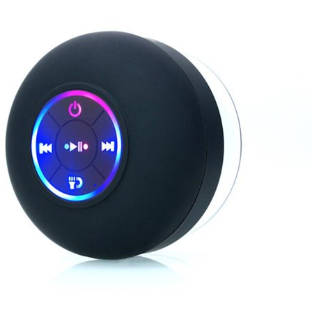 ING LED Trådløs Bluetooth Højttaler Bærbar Vandtæt Sugekop Mini Bruse Højttaler, Køkken Højttaler, LED, Forskellige Farver