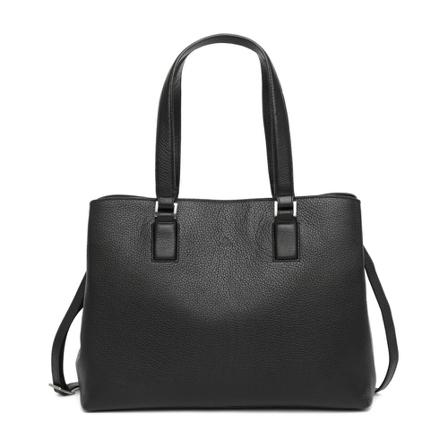 Adax Adx Cormorano Fanny shopper med lynlås Sort, Dame Skuldertasker, Størrelse: ONE Size