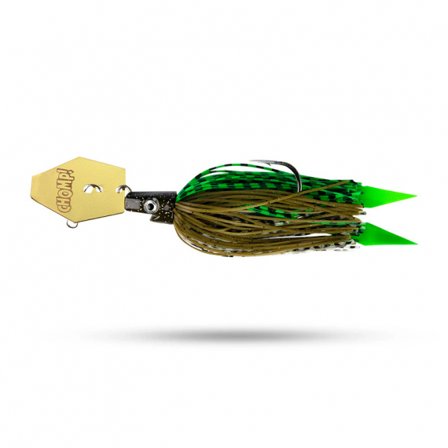 Pig Hula Chatterbait 11g - Söder Green Pumpkin