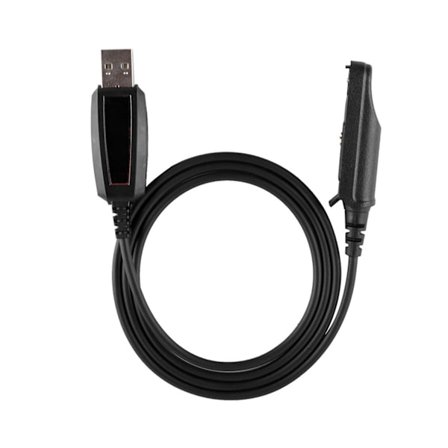 1M Programmeringskabel for Walkie Talkie med CD-driver for Baofeng BF-A58/BF-UV9R Radio