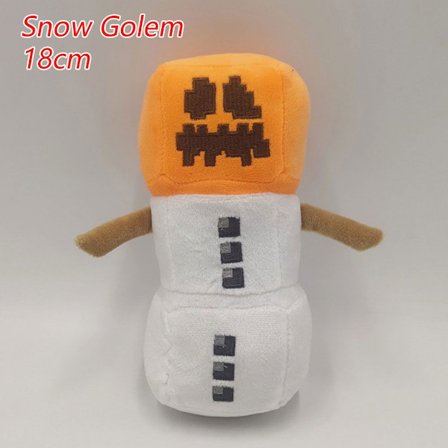 Minecraft Toys Spill Dukke SNOW GOLEM-18CM SNOW GOLEM-18CM