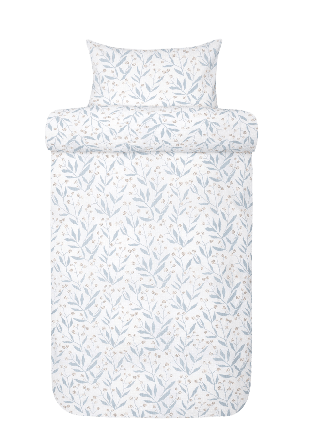 Høie of Scandinavia Thale bäckebölja bäddset 150x210 cm Sovrum Unisex Blå 150x210/50x60