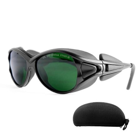 Punaisen valon terapia lasit, laserin kestävät lasit IPL 200-2000nm, silmien suojaus punaisen valon terapiaan