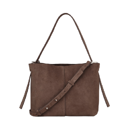 Becksöndergaard Suede Fraya Small Bag Väskor & plånböcker Dam Brun 24 x 22 cm